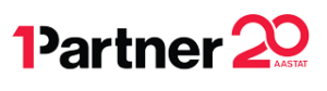 1Partner 20 logo